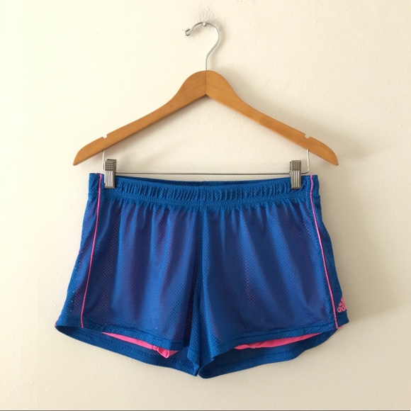 0400~ADIDAS Double Layer Asymmetric MESH Short Sleeved T-shirt main image 1